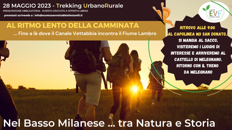 Trekking urbano rurale nel basso milanese … tra natura e storia